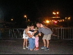 photo Achille : Martin, Maguy et les filles / nos hôtes du Bellerive