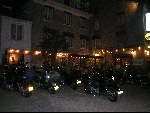 photo Achille : le parking du BelleRive - samedi soir